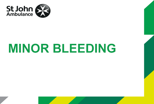 Minor Bleeding presentation