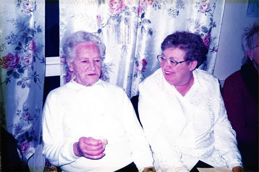 Eileen and Pauline