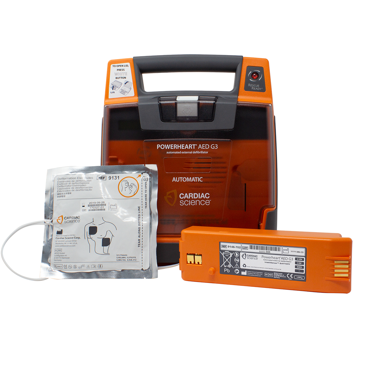 Cardiac Science™ PowerHeart® G3 Elite Semi-Automatic Defibrillator