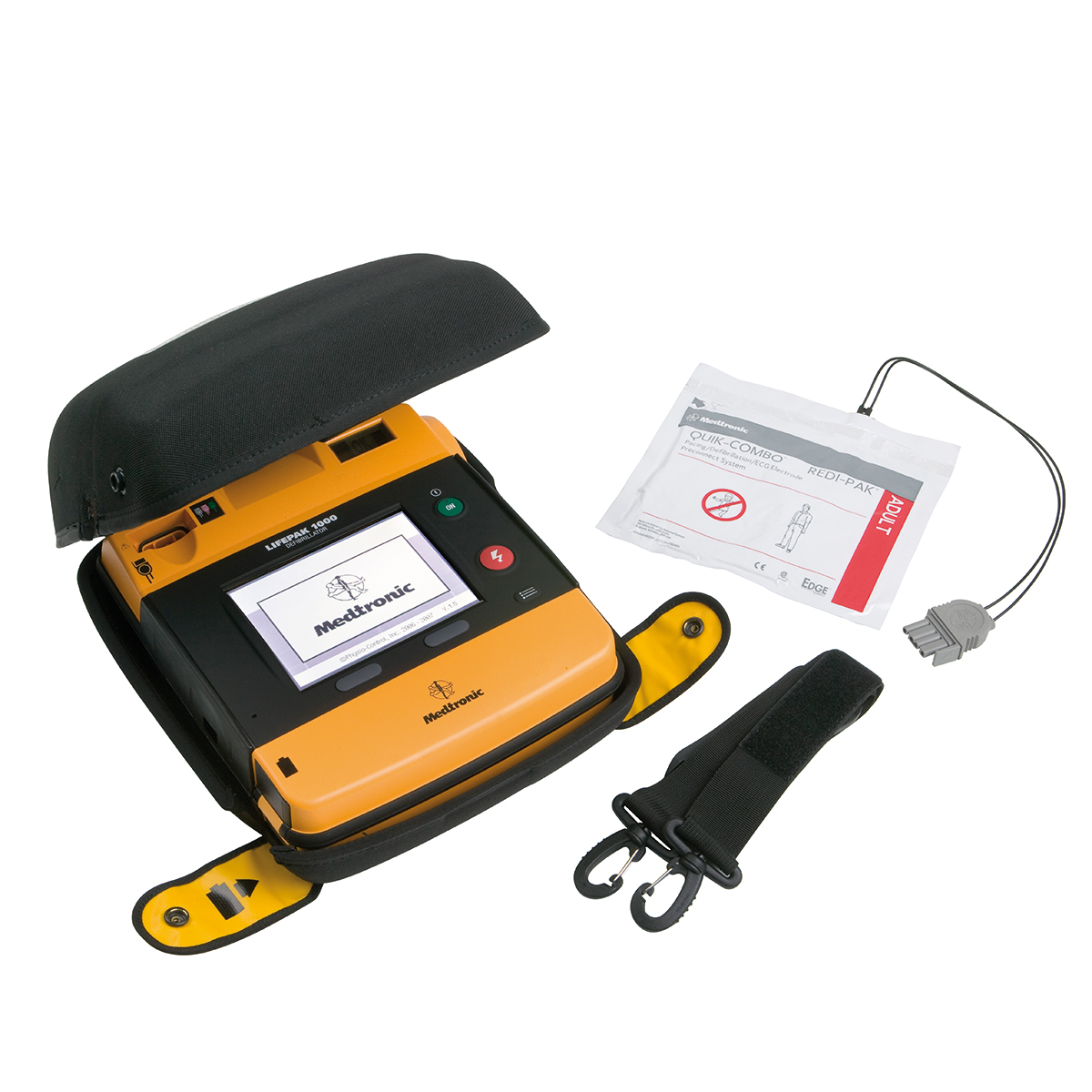 Physio-Control Lifepak® 1000 Semi-Automatic Defibrillator with ECG display and manual override