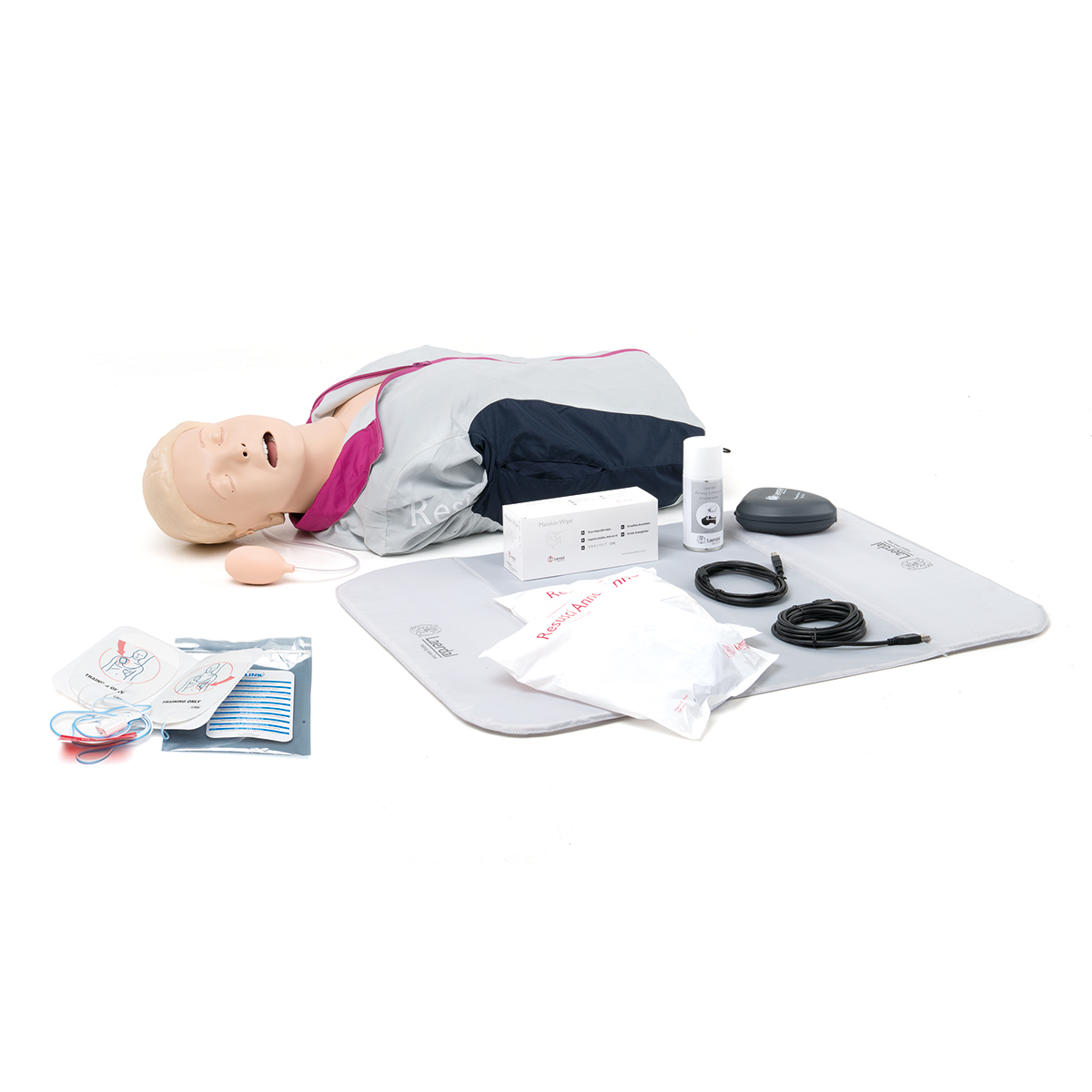 Laerdal Resusci® Anne QCPR First Aid Torso with Carry Bag and Mat